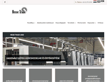Tablet Screenshot of hessetrade.com
